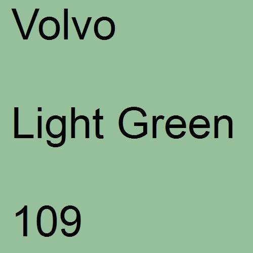 Volvo, Light Green, 109.